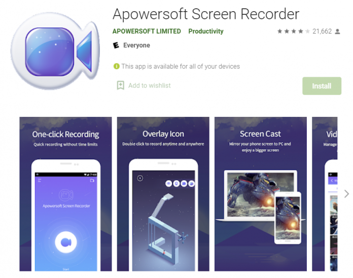best screen recorder for android 7