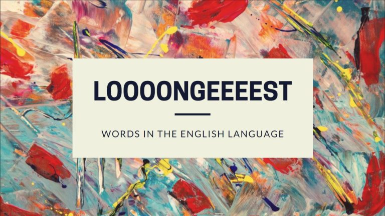 10 Longest Words in English Language