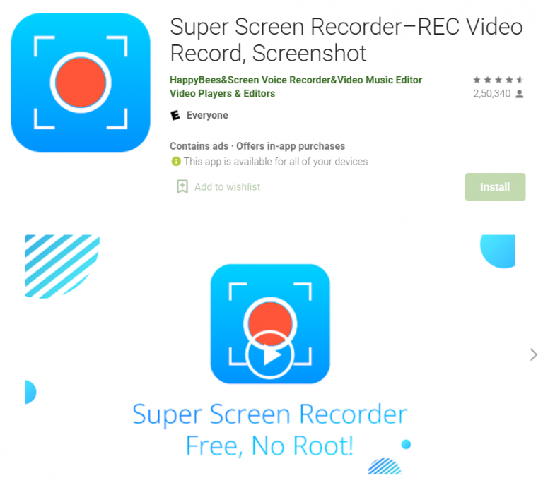 best screen recorder android that records audio