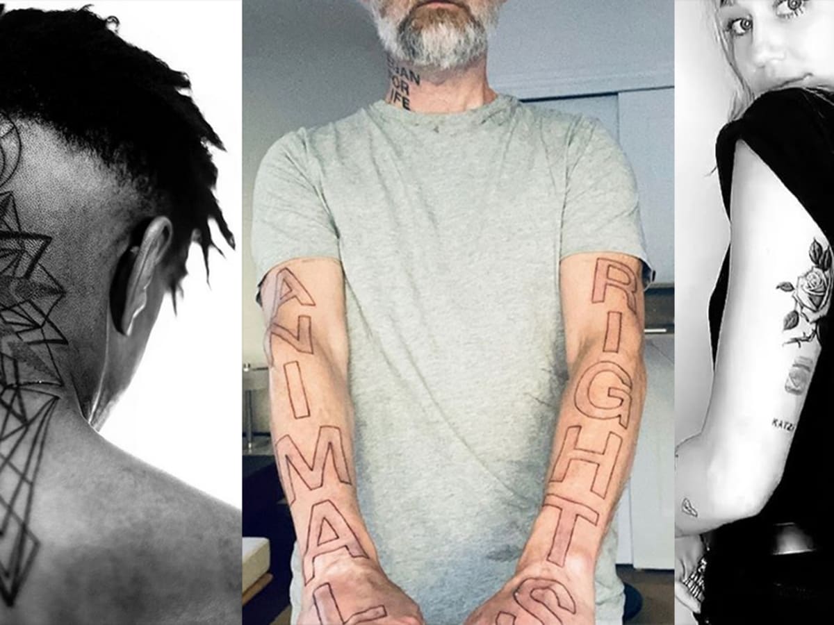 15 Worst Celebrity Tattoos That are Just Embarrassing - The Teal Mango