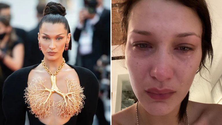 Bella Hadid Opens Up About Her Mental Health Struggles By Sharing  Crying Selfies on Social Media