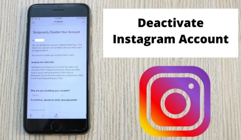 How to Deactivate or Delete an Instagram Account?