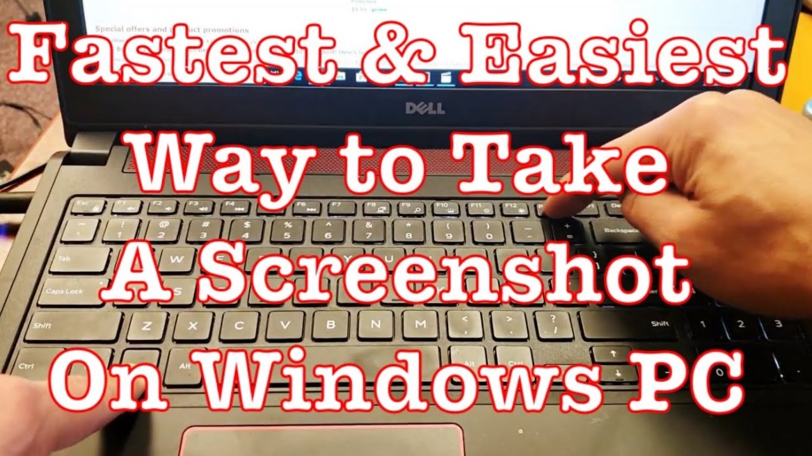 How to take screenshot in laptop windows 7