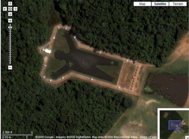 30 Weird Places on Google Earth (With Pictures) - The Teal Mango