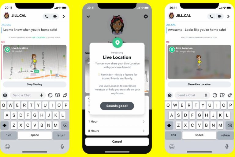 How To Share Real-Time Location on Snapchat