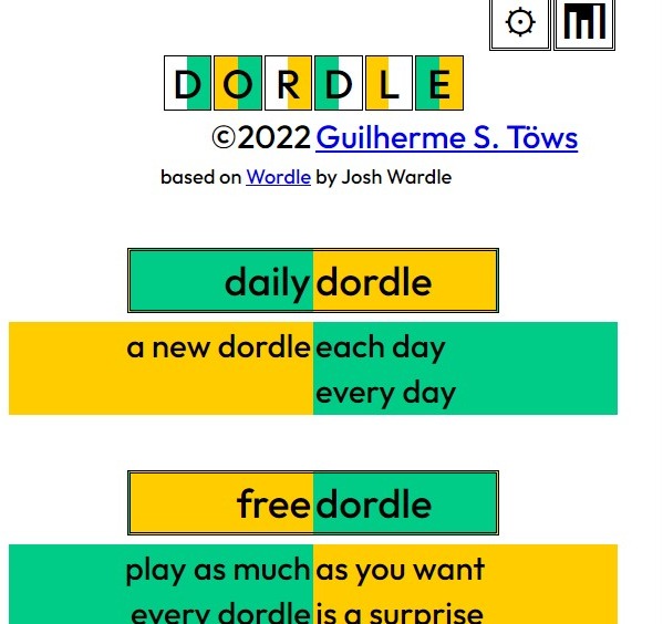 Dordle is like Wordle but Double the Fun and Challenge
