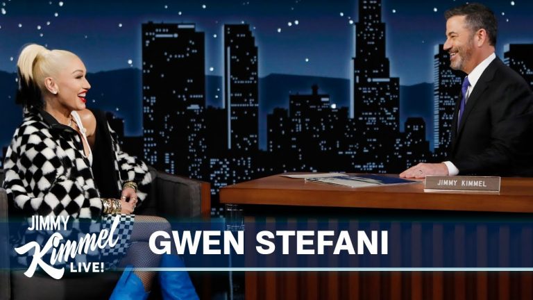Feeling Like a Vampire: Jimmy Kimmel gets Gwen Stefani’s Makeover