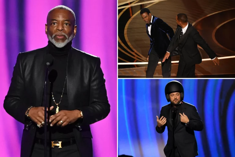 LeVar Burton takes a dig at Will Smith at the 2022 Grammys