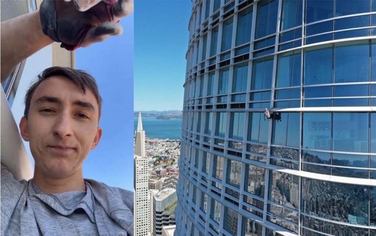 Meet Maison DesChamps: The Pro-Life Spiderman Climbed San Francisco’s Salesforce Tower