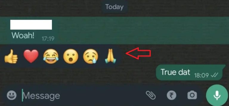 How to React on WhatsApp Messages? Android and iOS Guide