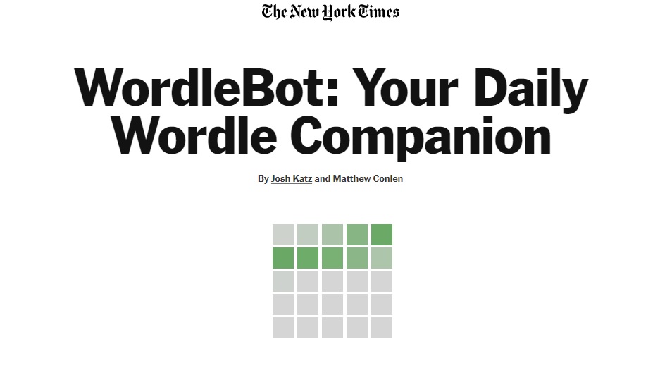 Wordle Bot Everything About The New York Times' AI Companion  The