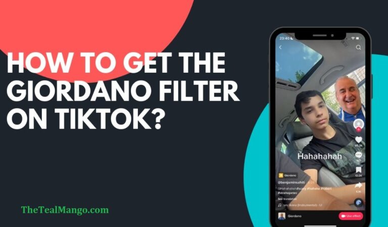How to Get Giordano Filter on TikTok and Instagram? Trend Explained