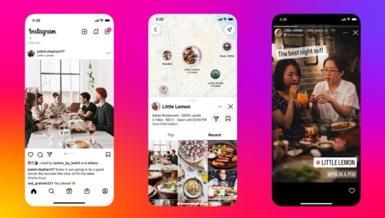 Instagram Launches New Searchable Map Inspired by Google Maps
