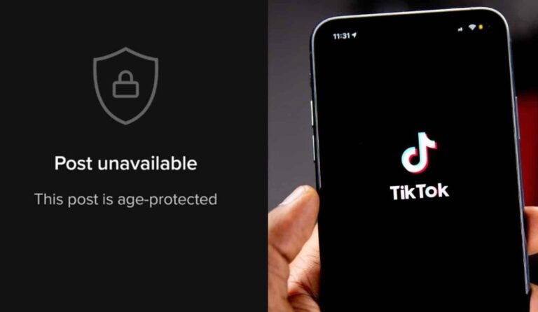 “This Post is Age-Protected” TikTok Error: How to Fix it?