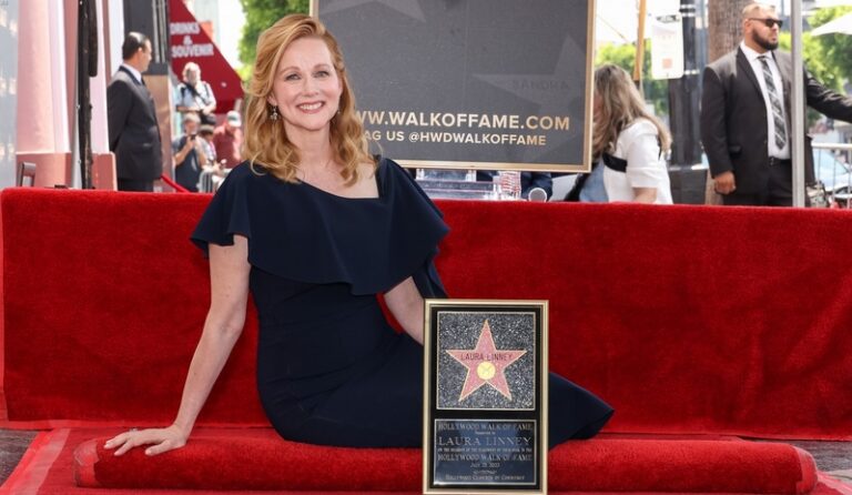 Laura Linney Awarded with a Star on Hollywood Walk of Fame