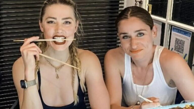 Amber Heard Spends Time With A Friend Who Was Expelled From Johnny Depp Trial