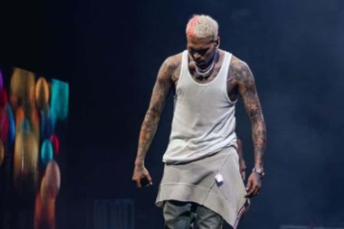Chris Brown Rips His Pants Open Mid-Performance
