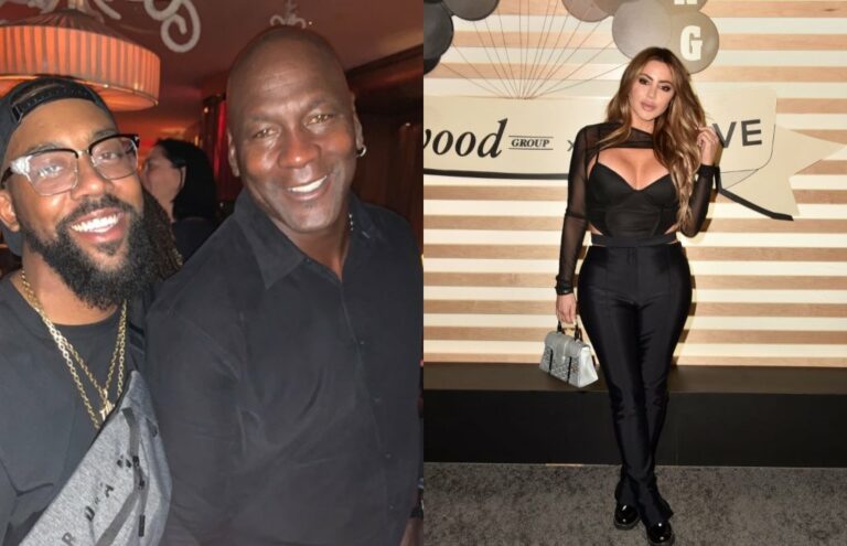 Larsa Pippen Snapped Getting Cozy With Michael Jordan’s Son Marcus in Miami