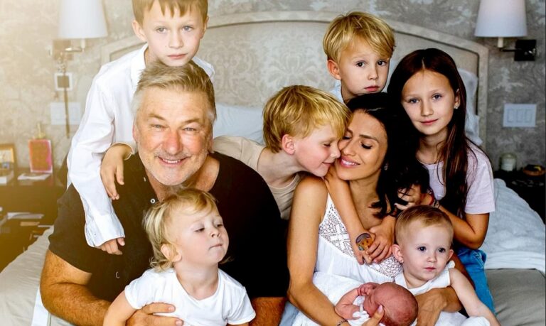 Hilaria Baldwin Shares First Picture Of Her Entire Family
