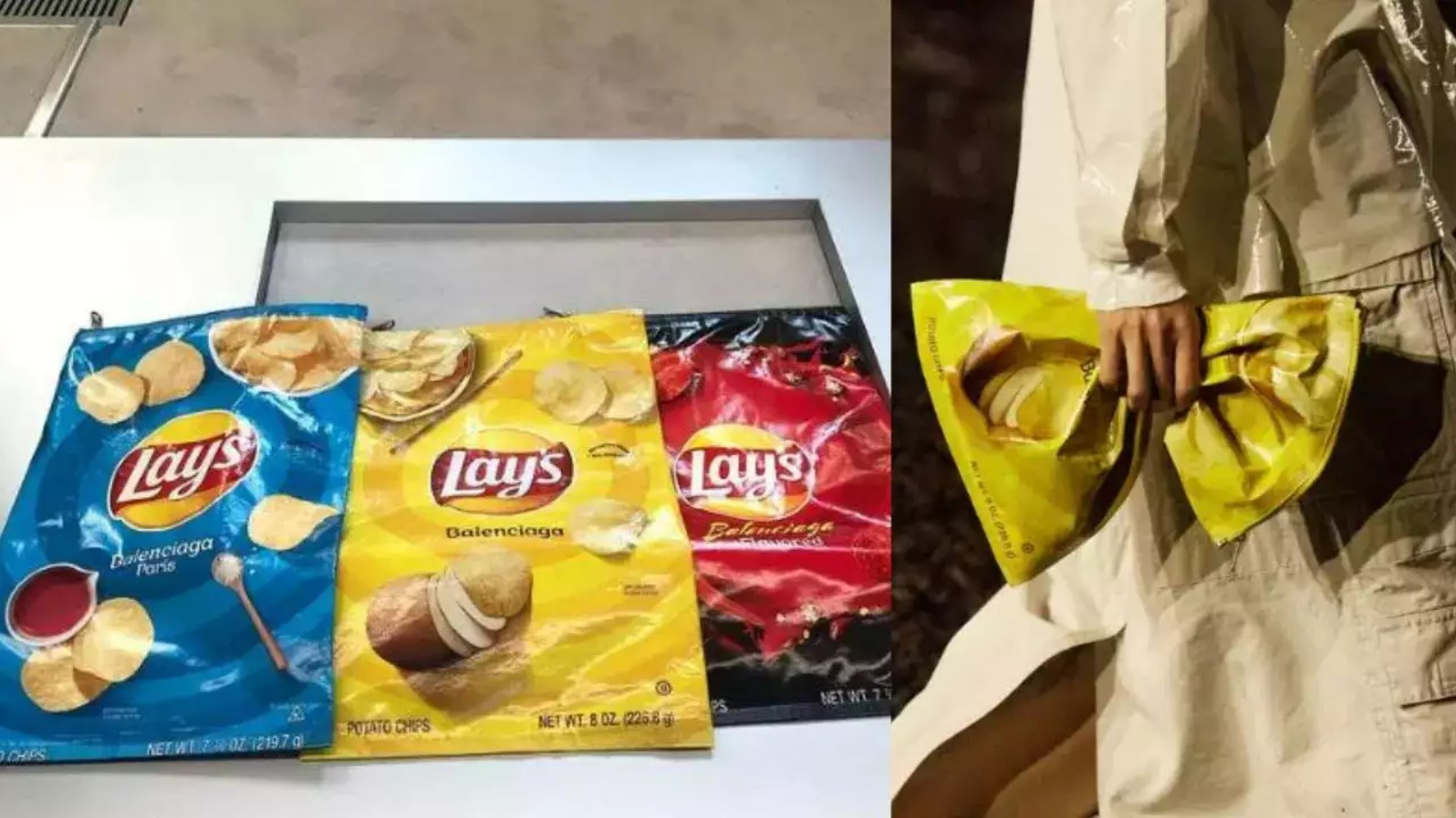 Balenciaga's new $1,800 bag is nothing but a pricey packet of Lay's potato  chips - Luxurylaunches