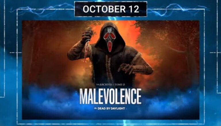 Dead By Daylight (DBD) Tome 13: Malevolence Release Date and Time