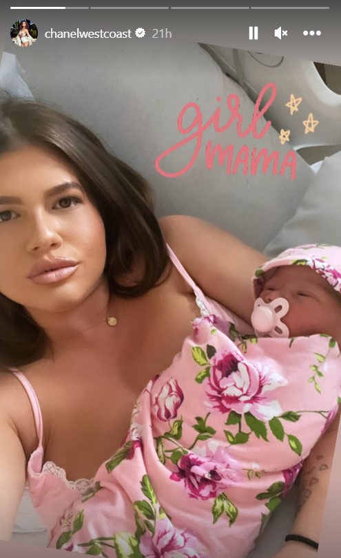 Chanel West Coast Welcomes First Baby With Boyfriend Dom Fenison, First  Photos Revealed - The Teal Mango