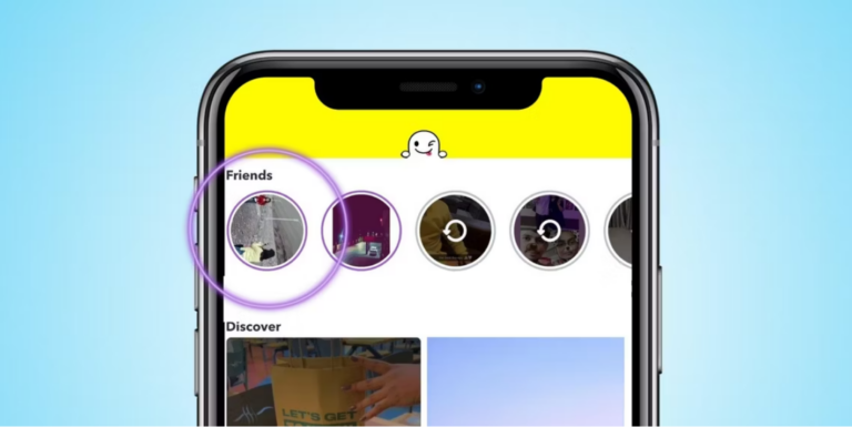 What Does the Purple Circle on Snapchat Mean
