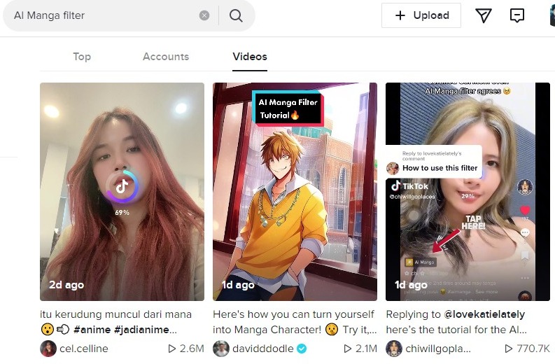 TikTok Hack: How to Use AI Filter to Become a Manga Character | Tech Times