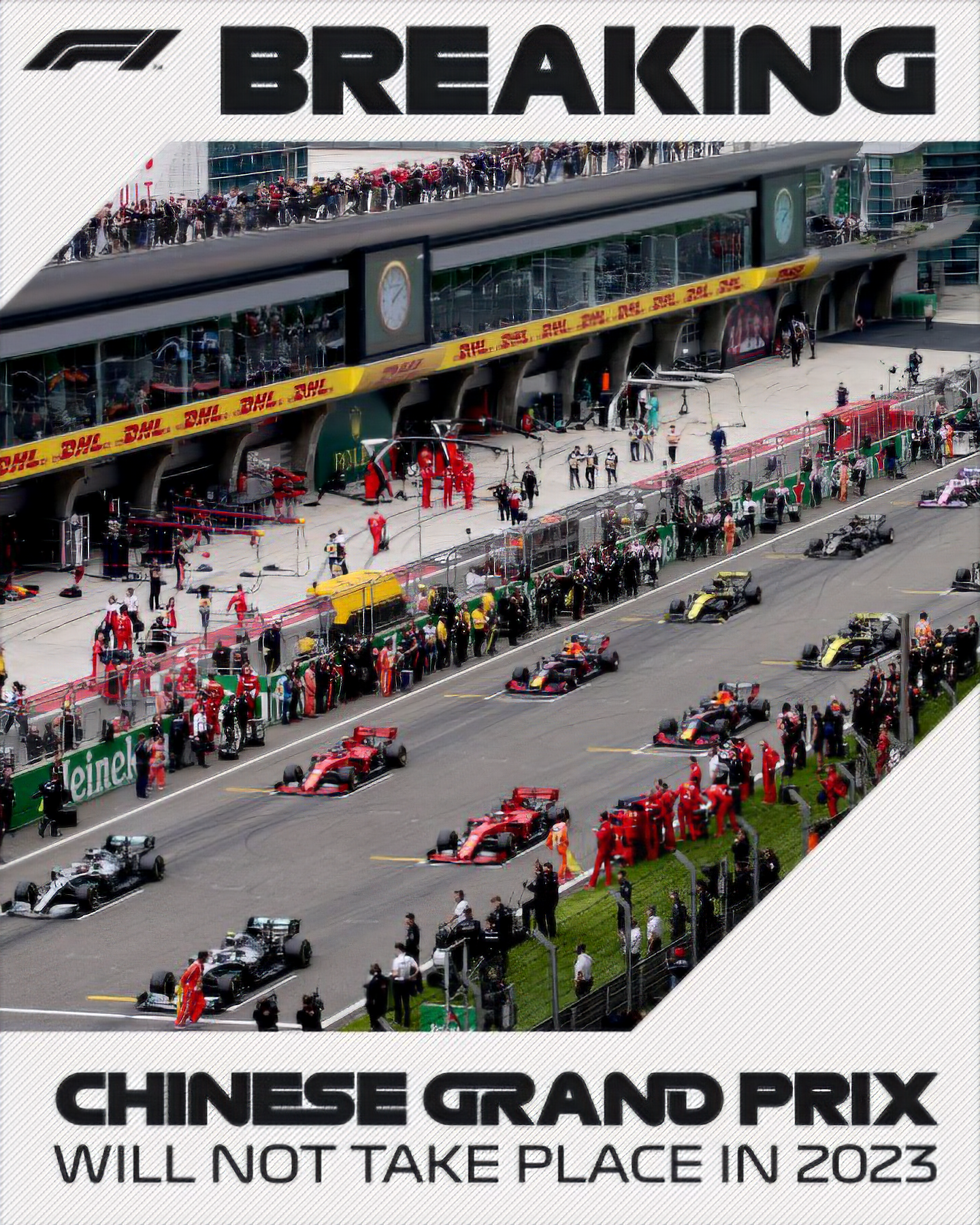 Image describing Chinese Grand Prix will not take place in 2023