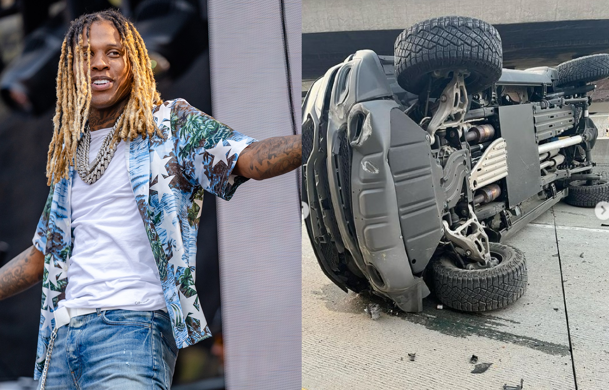 In 2018, Lil Durk was involved in a hit-and-run accident