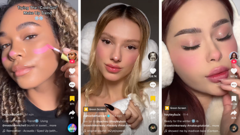 Here’s All About TikTok’s Viral ‘Cold Girl Makeup’ Trend
