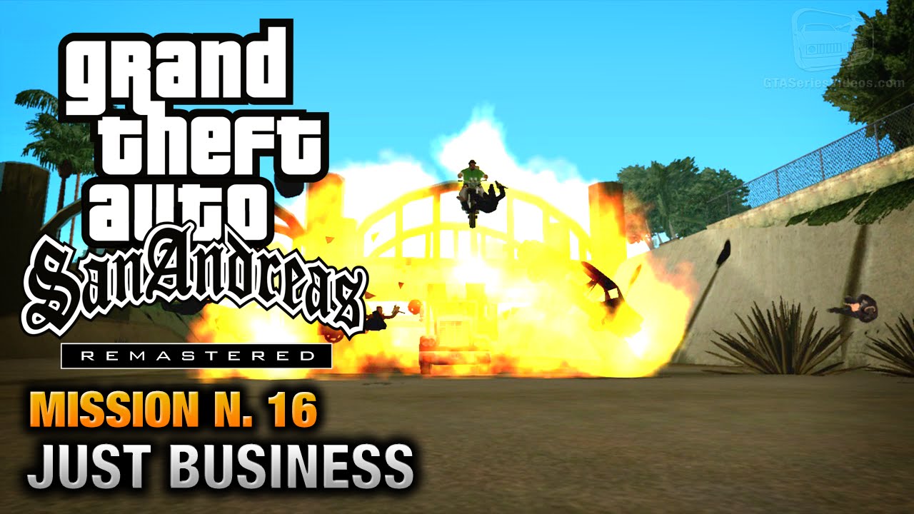 GTA San Andreas Just Business Mission