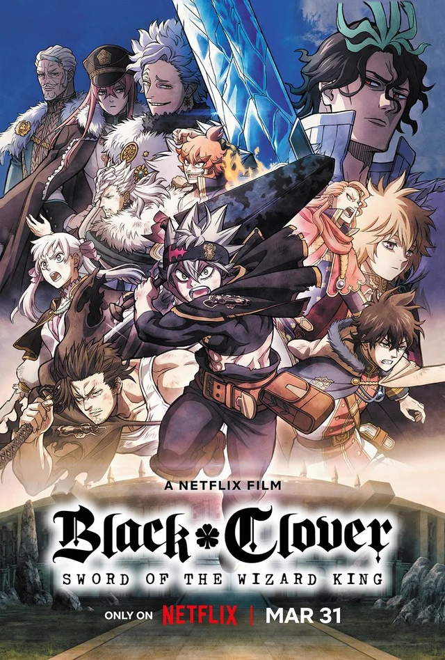 Netflix Reveals the Release Date of Black Clover: Sword of the Wizard King Movie
