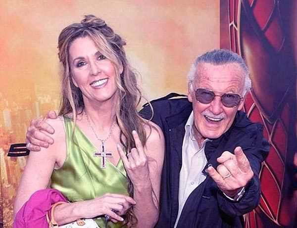 Everything to Know About Marvel Comics Icon Stan Lee's Two Children - The  Teal Mango