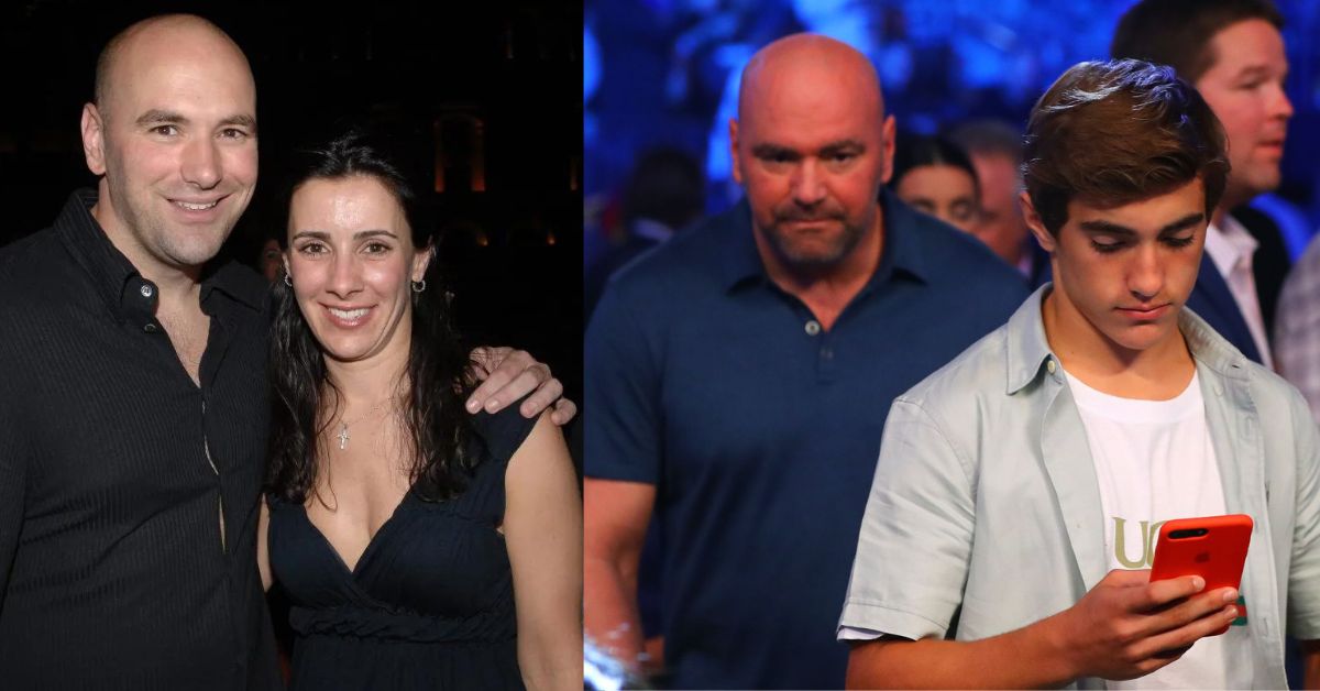 El presidente de UFC Dana White y su esposa Anne se golpean en México NYE