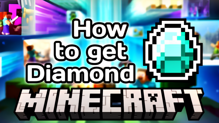 Diamonds in Minecraft