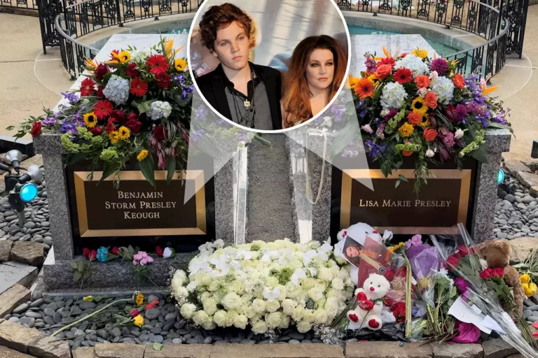Lisa Marie Presley Buried In Elvis’s Estate Graceland, Rests Alongside Her Son, Benjamin Keough