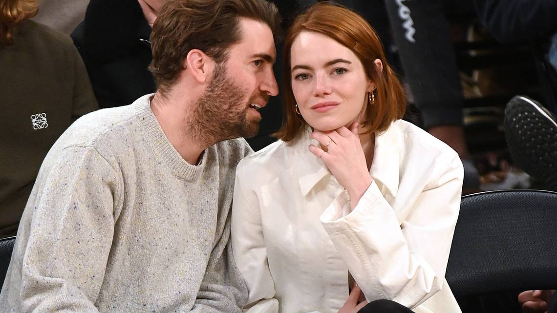 Emma Stone Made A Rare Appearance With Dave McCary