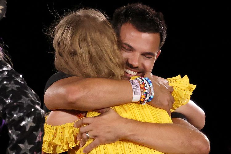 Taylor Swift Brings Out Ex-Boyfriend Taylor Lautner Onstage During Eras Tour